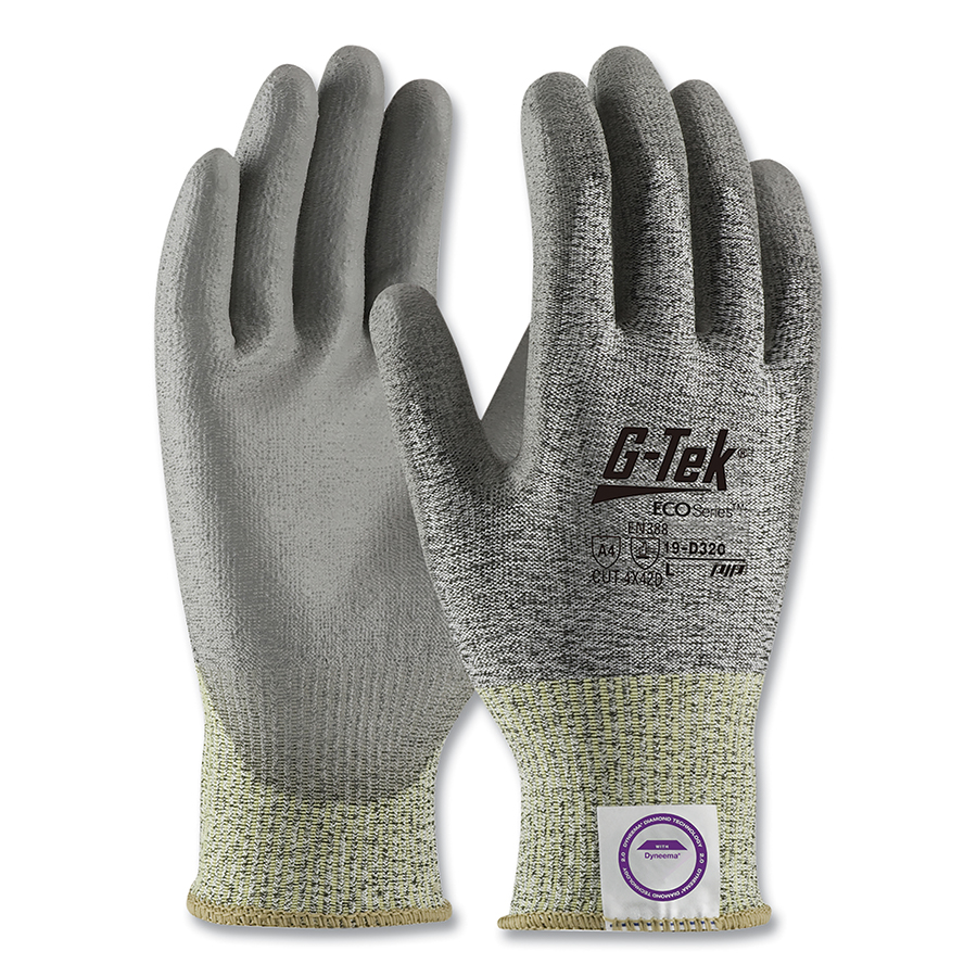 Picture of G-Tek 112-19-D320-XL Phoenix Blended Work Gloves - Polyurethane Coated - Extra Large - Pack of 12