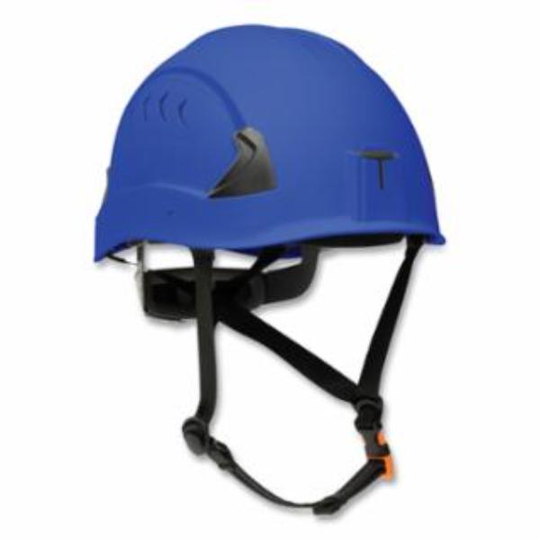138-22922 CH2400V Climbing Style Vented Hard Hat - 6-Point Rapid Dial, Blue