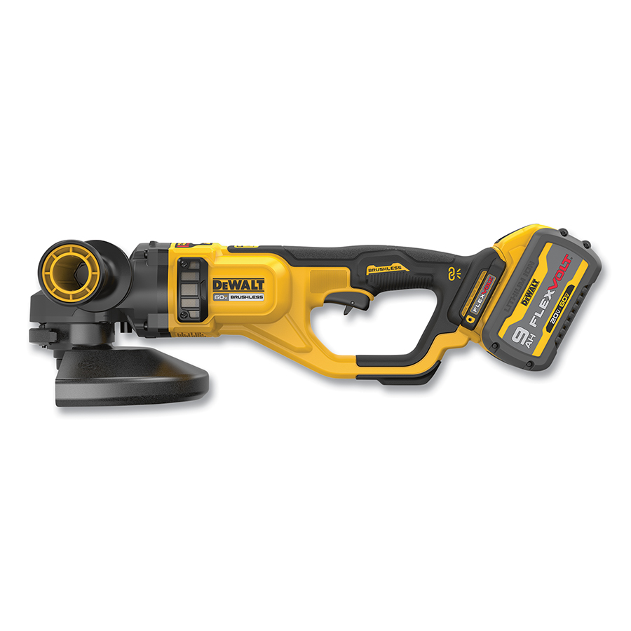 DEWALT 60V MAX* 7 in to 9in Large Angle Grinder Kit - DCG460X2