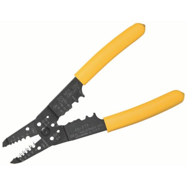 Picture of Ideal 131-45-777 7 in 1 Wire Stripper&#44; Black & Yellow - Pack of 5