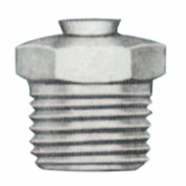 Picture of Alemite 025-LAGN-317400 0.5 x 0.125 in. PTF Straight Relief Fittings - Male x Male - Pack of 50