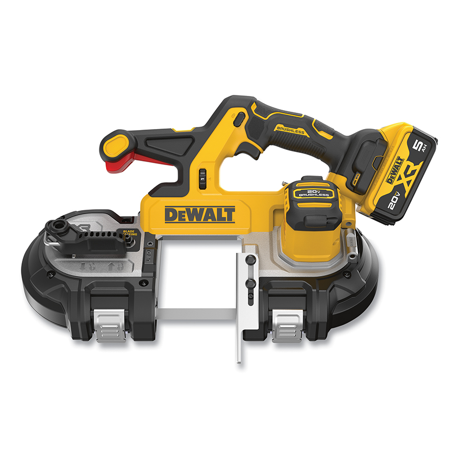 Picture of Dewalt 115-DCS379P1 20V Max XR Mid-Size Band Saw - Dual Trigger 5.0Ah Battery Kit