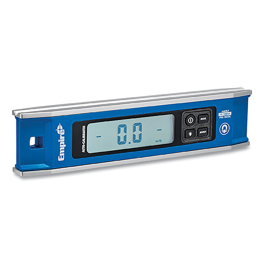 Picture of Empire Level 272-EM105.9 9 in. True Blue Digital Magnetic Torpedo Level - Pack of 2