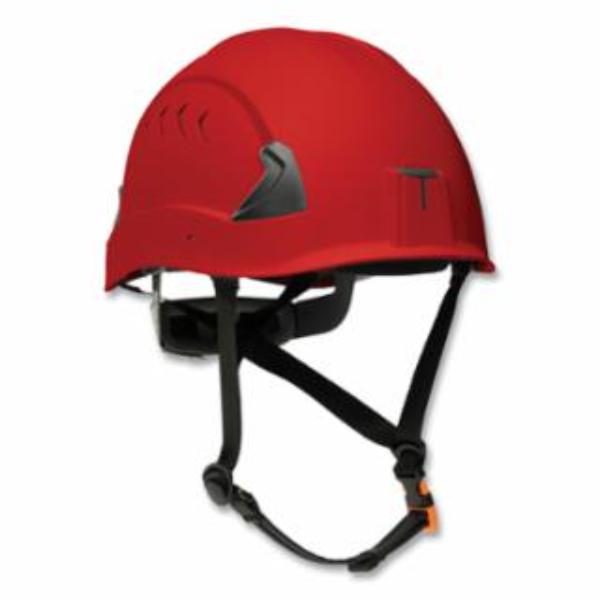 138-22927 CH2400V Climbing Style Vented Hard Hat - 6-Point Rapid Dial, Red