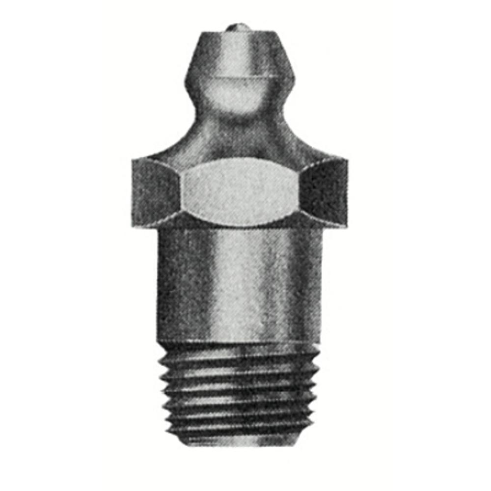 Picture of Alemite 025-LAGN-1634 0.843 x 0.125 in. Leakproof Straight Fittings - PTFE SAE 10000 psi - Pack of 50