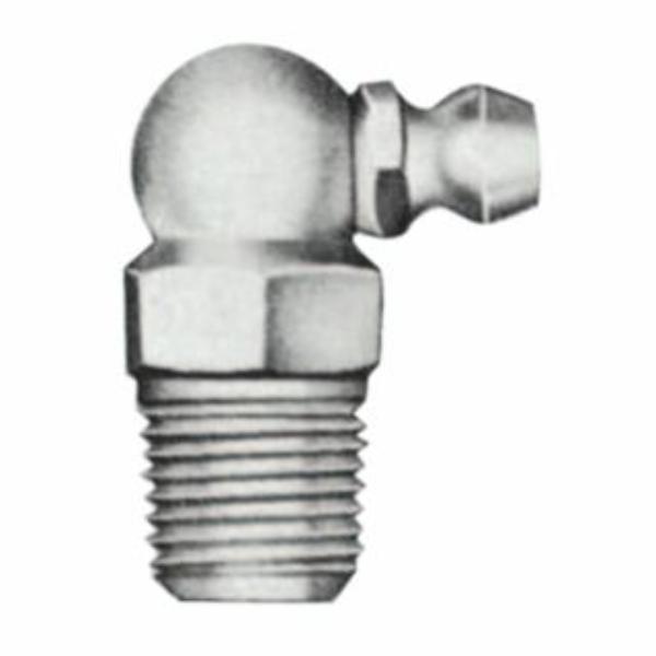 Picture of Alemite 025-LAGN-1693 0.968 x 0.125 in. NPT 90 deg Elbow Leakproof Fittings - Male x Male - Pack of 50