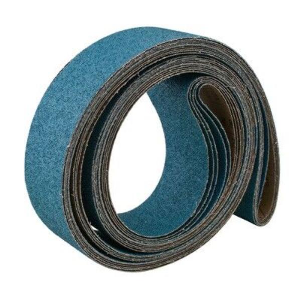 421-61576 1 x 90 in. Zirconia Portable, Bench Stand & Backstand Belt - 60 Grit - Pack of 10