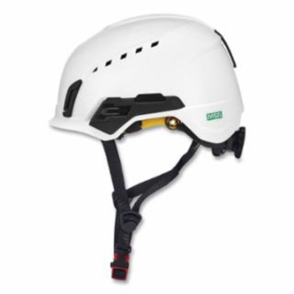 454-10242813 V-Gard H2 Safety Helmet - Type II Full Contact Rachet - Vented - MIPS System, White
