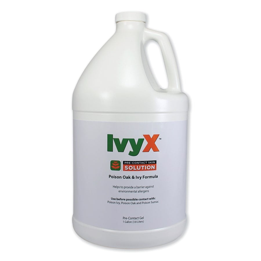 CoreTex Ivy X Pre-Contact Barrier Gel, Posion Oak & Ivy Solution, Gallon Jug