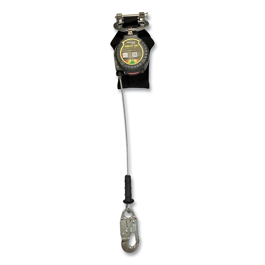 493-MTL-LEP1-61-6FT 6 ft. Turbo Lite & Edge Cable - Galvanized Steel Cable - Steel Locking Snap Hook