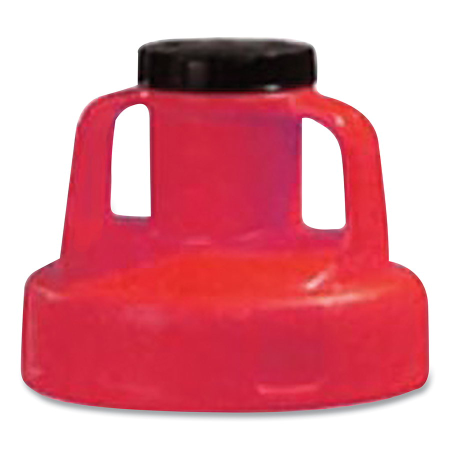 Picture of OilSafe 399-100208 2 in. Engineering Plastic Multi-Purpose Utility Lid&#44; Red