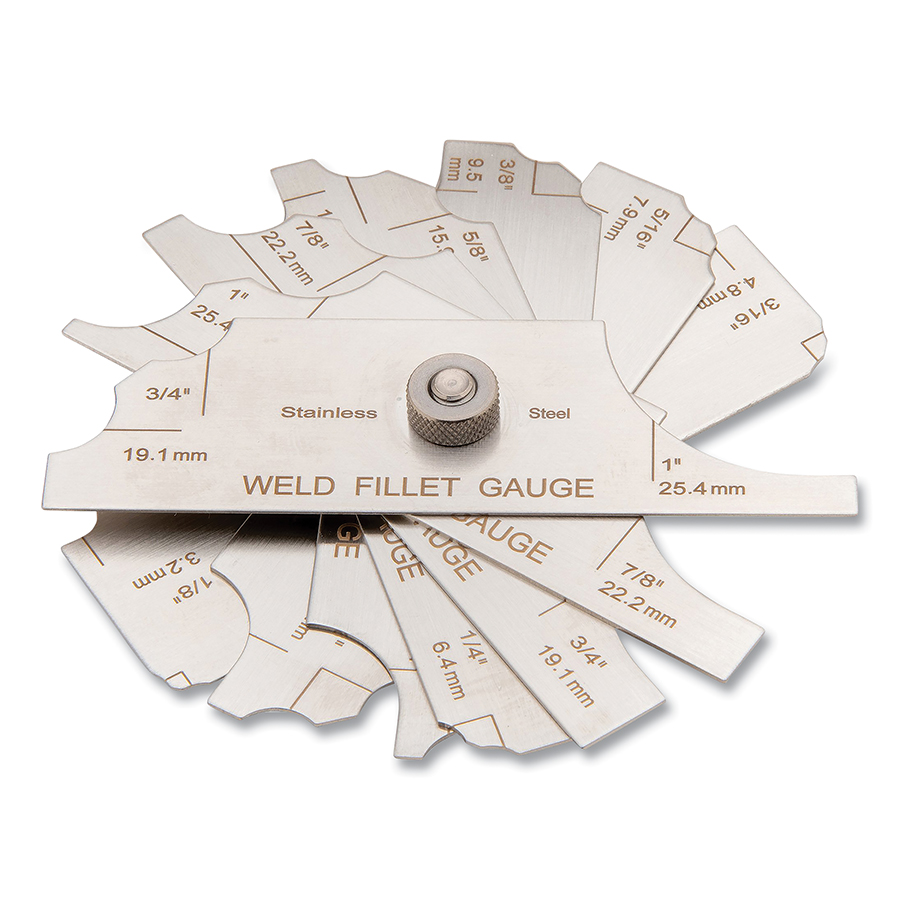 Picture of Harris Product Group 348-4301278 0.125 x 1 in. Stainless Steel Welding Fillet Gauge Set