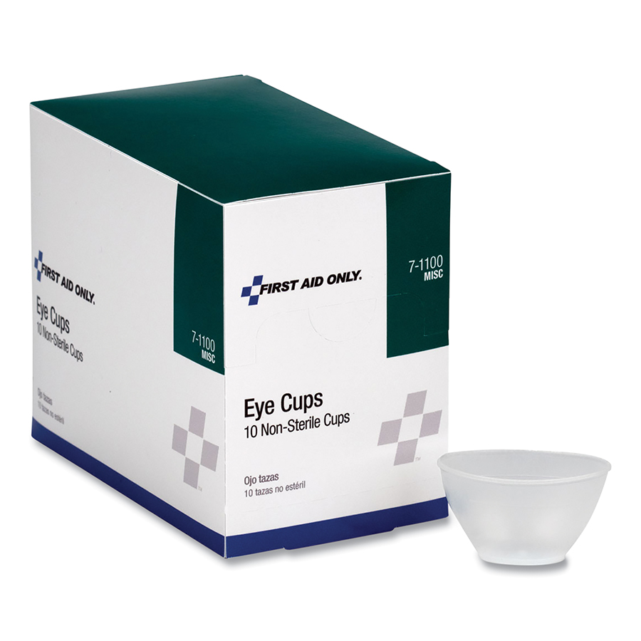 Picture of First Aid Only 579-7-110 5 x 1.125 x 2.25 in. Eye Cups - Sterile - Pack of 10