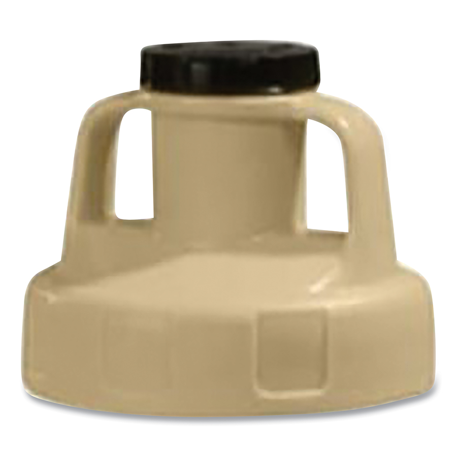 Picture of OilSafe 399-100200 2 in. Engineering Plastic Multi-Purpose Utility Lid&#44; Beige