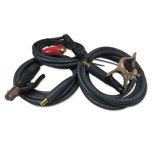 Picture of Best Welds 911-2-15-BW-LE-H25-M Welding Cable Assembly with LC40 Male&#44; 2 AWG&#44; 15 ft. - Black