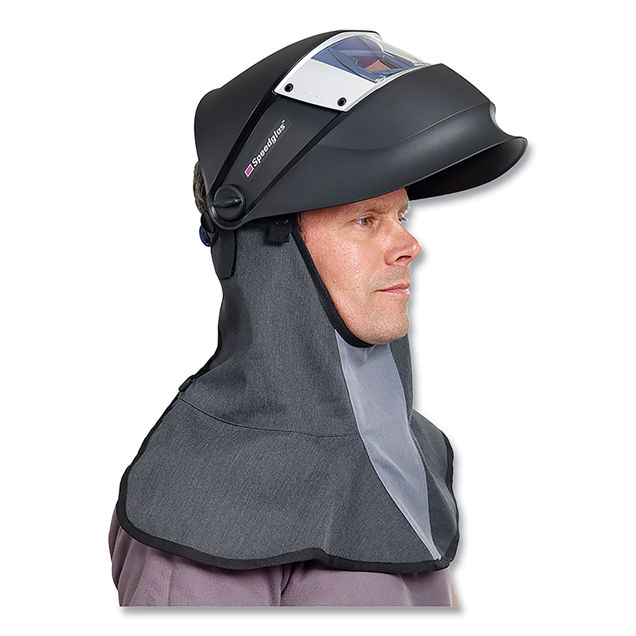Picture of 3M 711-27-0099-85 8.25 x 4 in. Throat & Neck Coverage&#44; Black