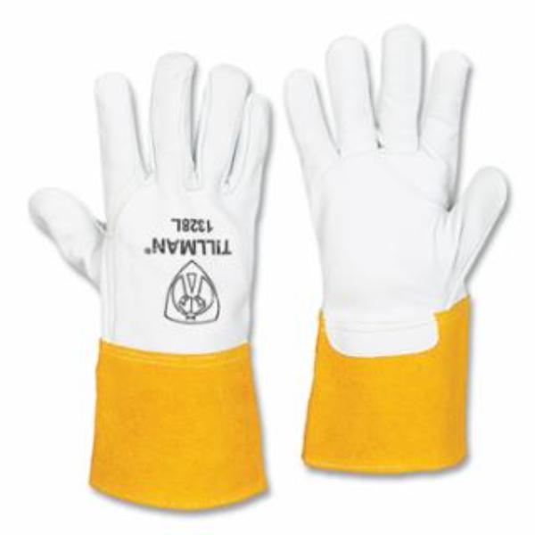Picture of Tillman 724-1328S 4 in. Cuff Goatskin TIG Welding Gloves&#44; Pearl - Small - Pack of 12