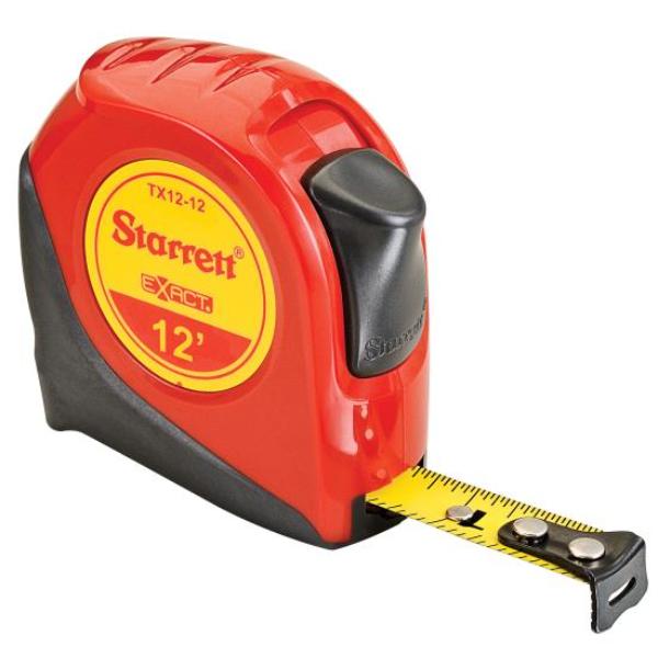 Picture of L.S. Starrett 681-30649 0.5 x 12 ft. English Tape Measure - Pack of 6