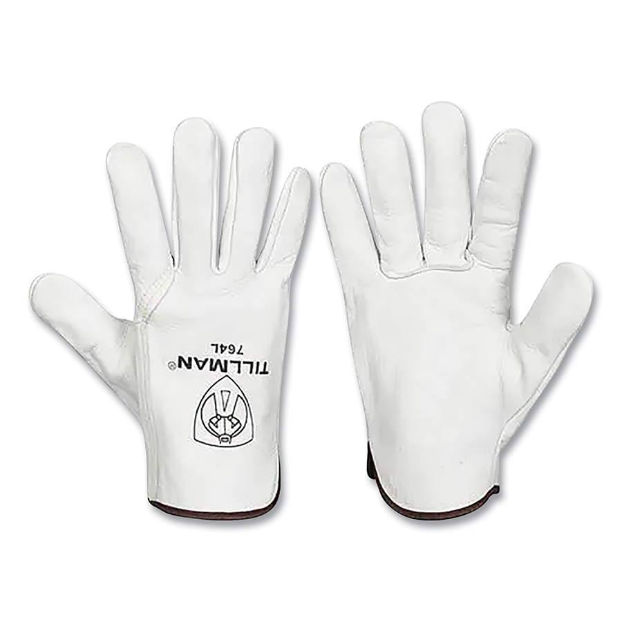 Picture of Tillman 724-764M Drivers Cowhide Gloves&#44; Cream - Medium - Pack of 6