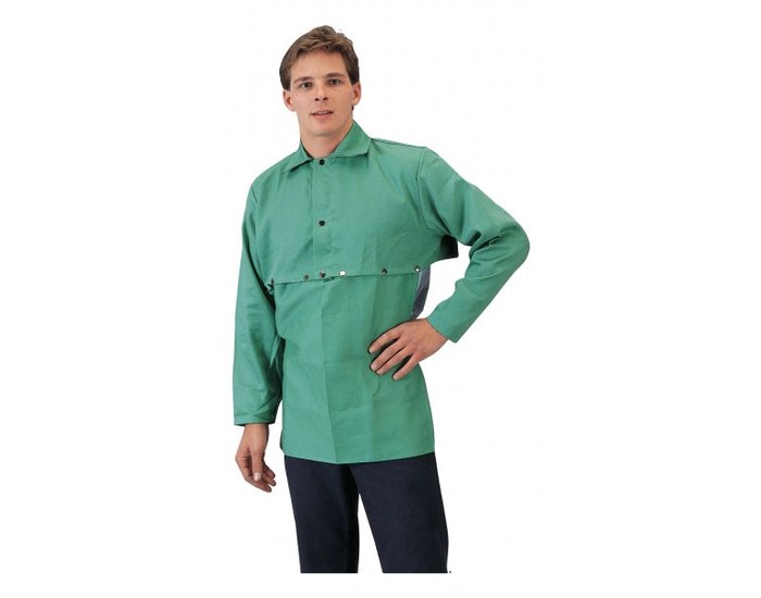 Picture of Tillman 724-6221XL 9 oz Green Full Sleeve Cape Sleeves - Extra Large