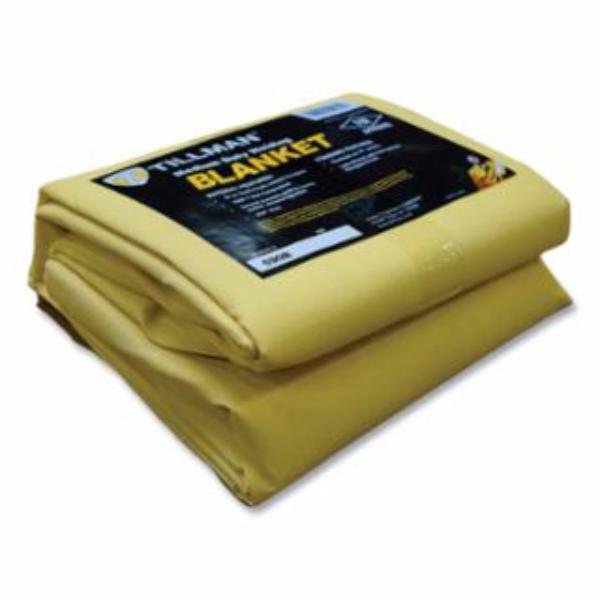Picture of Tillman 724-590B1010 10 x 10 ft. 24 oz Arc Defender Welding Blanket - 590B Vertical Plane & Acrylic Coated Fiberglass&#44; Gold