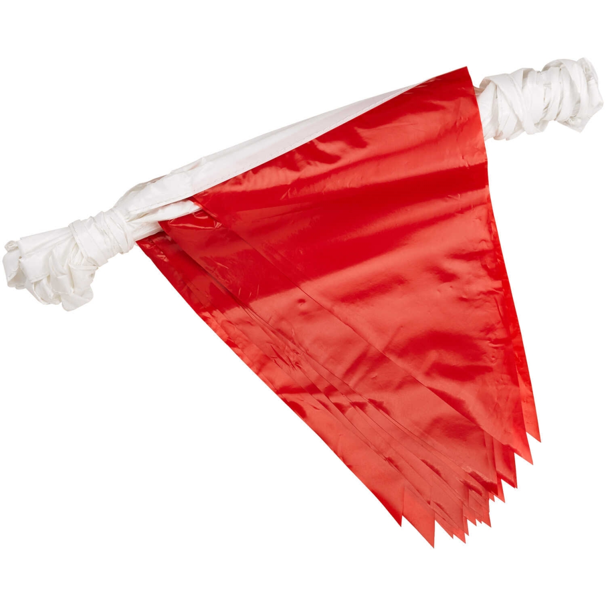 Picture of Presco 764-SPF91260R 60 ft. Solid Color Pennant Flag&#44; Red