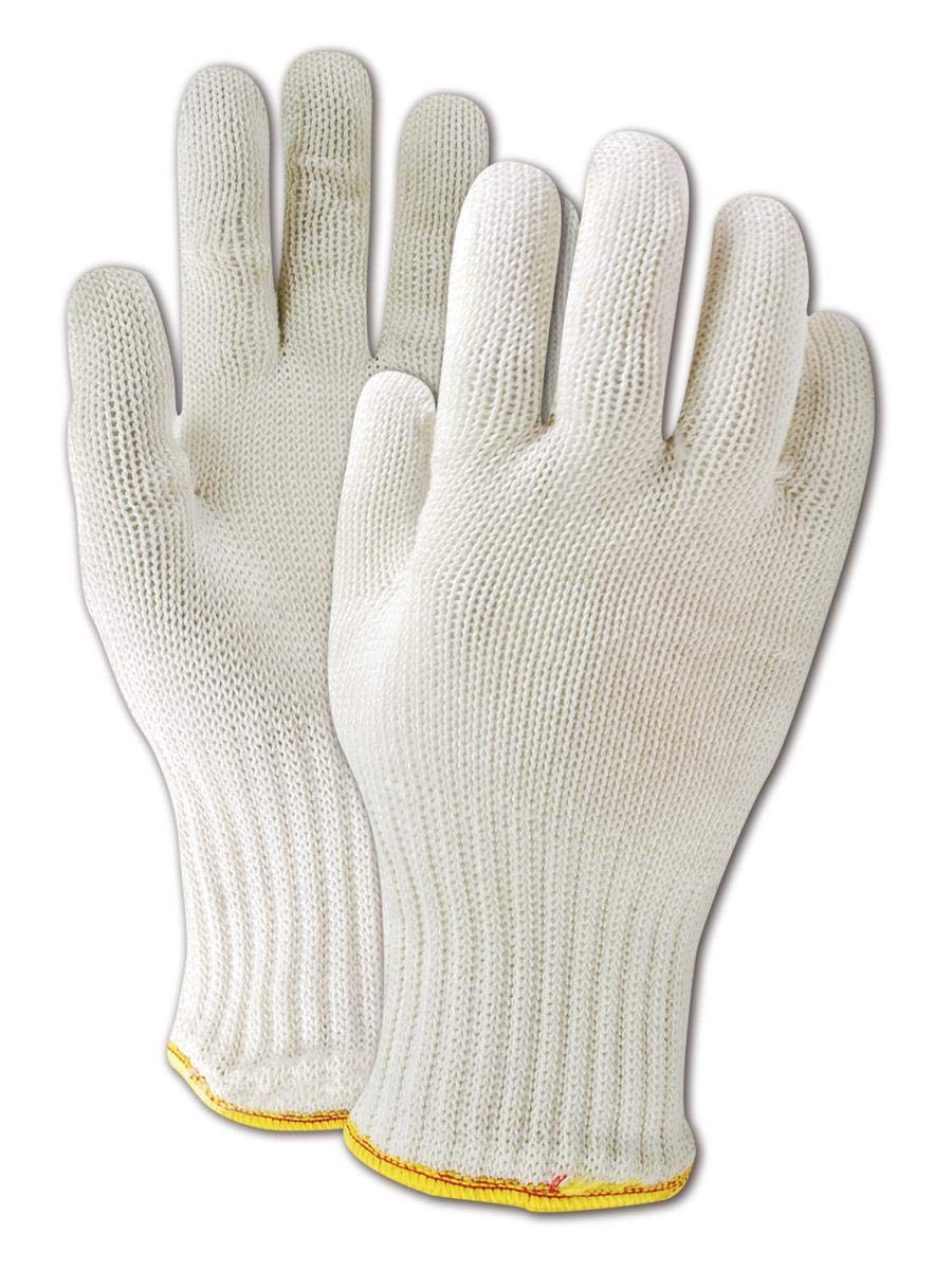 Picture of Wells Lamont 815-333368 3 in. Wizard Knife Handler Cut-Resistant Glove&#44; White - Extra Small - Pack of 6