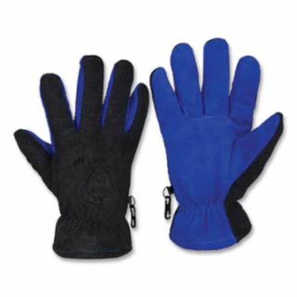 Picture of Tillman 724-1584L Winter Gloves with ColdBlock Lining&#44; Cowhide & Polar Fleece&#44; Blue & Gray - Large - Pack of 12