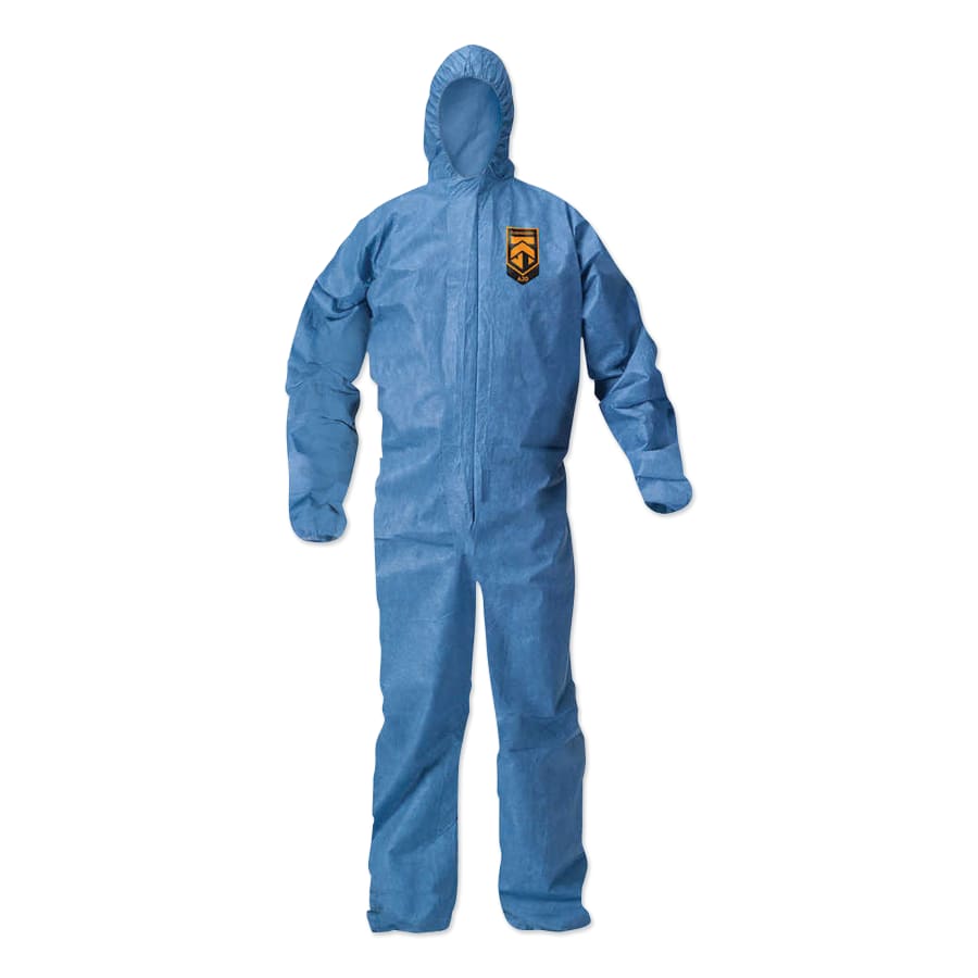 41258513 A20 Breathable Particle Protection Coveralls44 Blue Denim  Large  Pack of 24