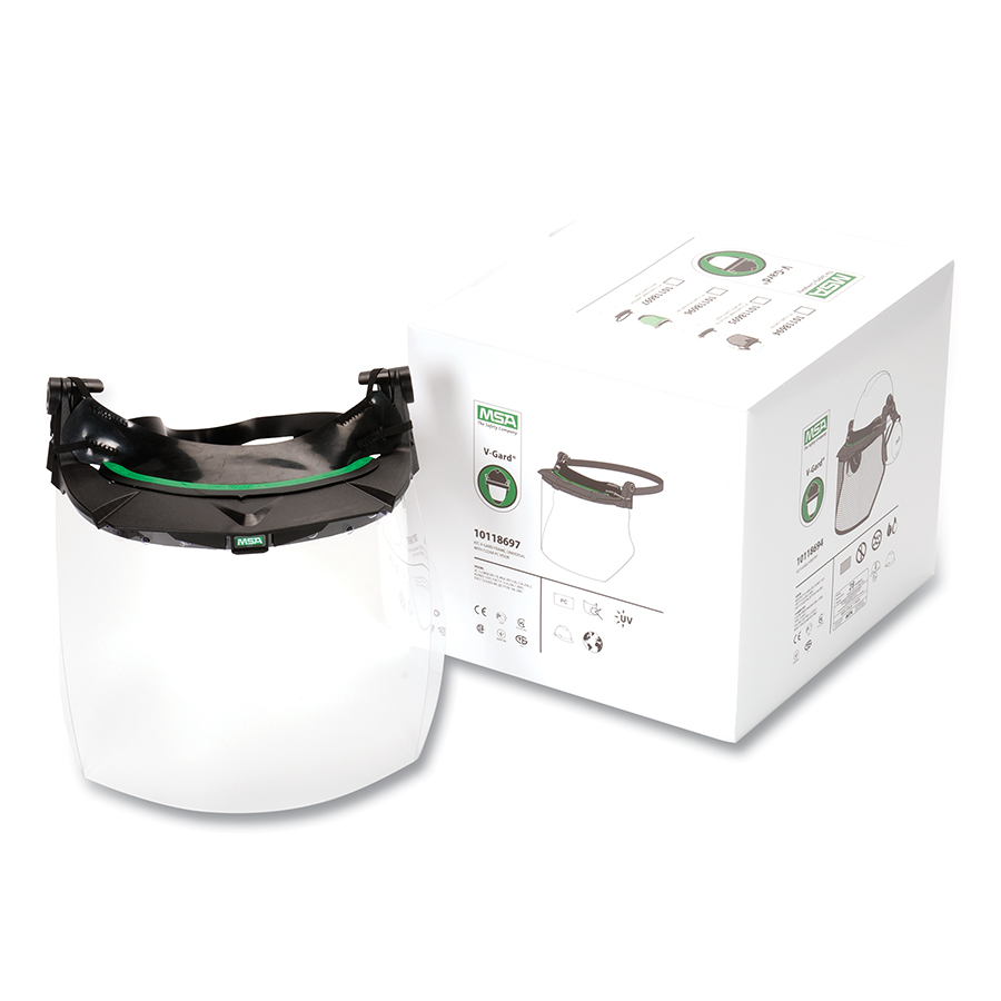 V-Gard Accessory System kit (without V-Gard Cap), Universal w/Clear PC Visor