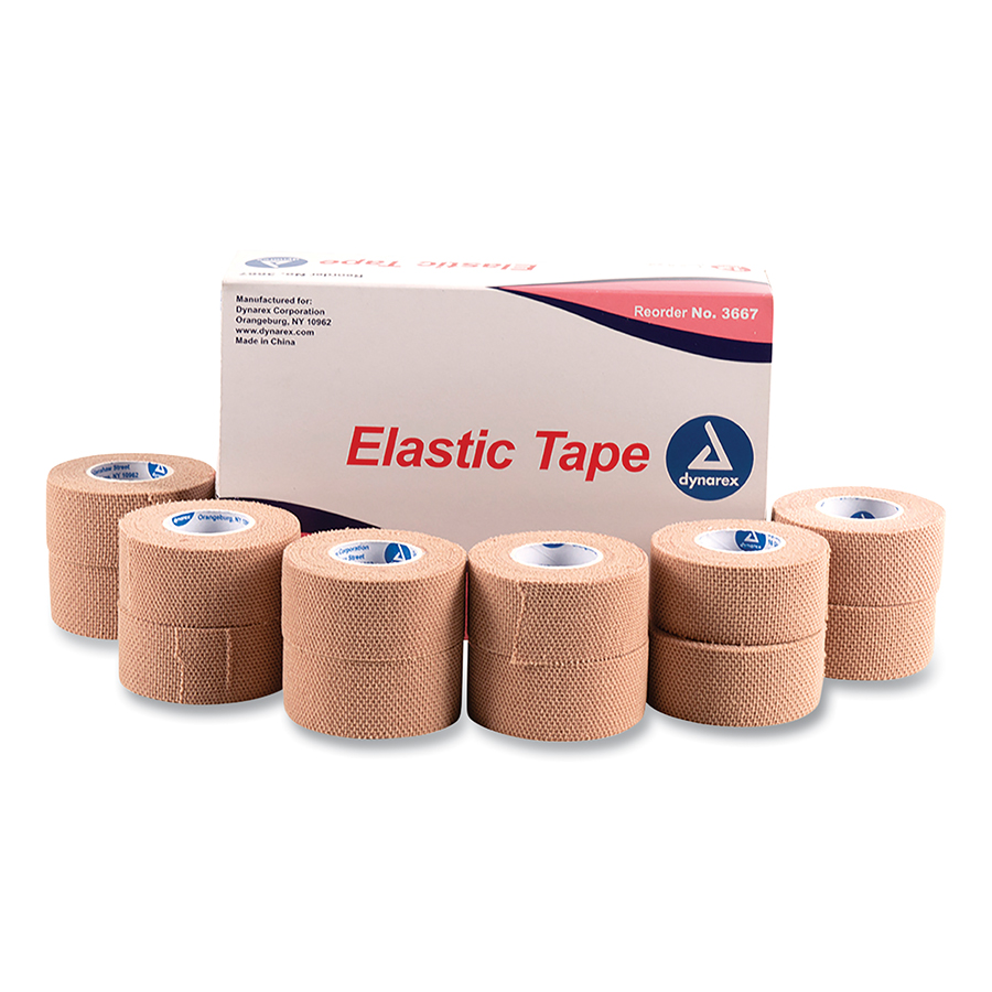 579-90885 1 in. 5 yd Elastic Tape - 12 per Box