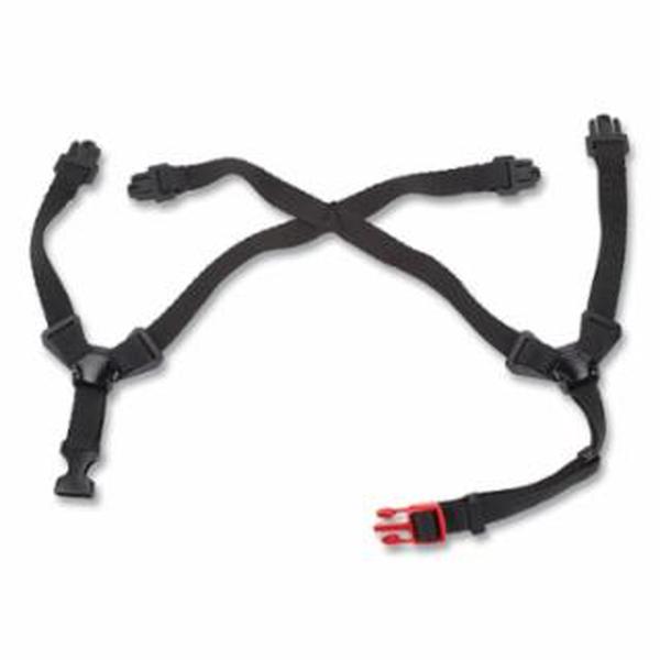 454-10250725 H2 Safety Helmet Replacement Part - Chinstrap, Full Brim, Black