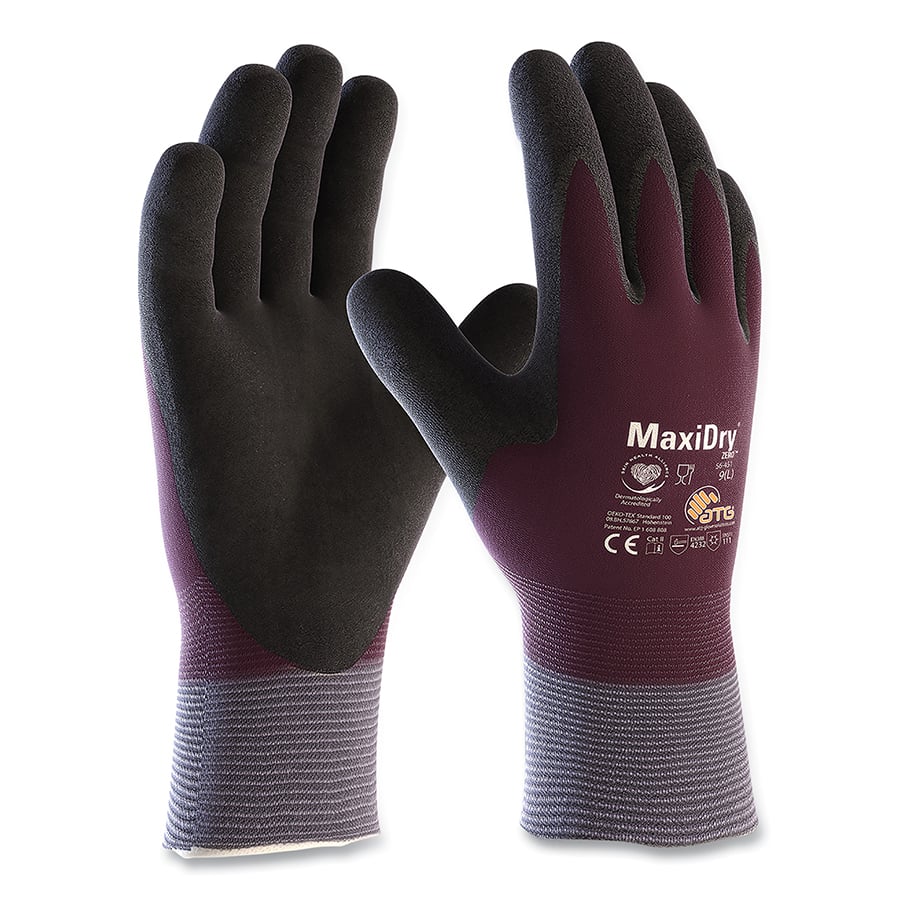 Protective Industrial Products ATG MaxiDry Zero Cold Protection Gloves Size Large - 56-451/L