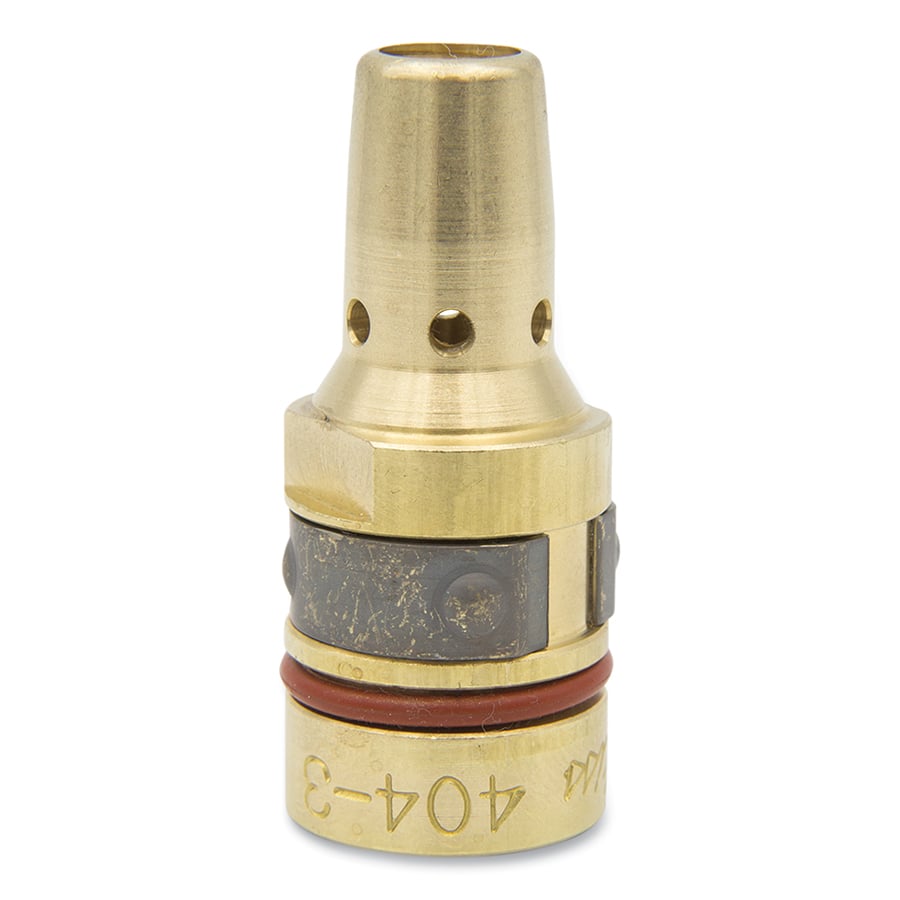 360-404-3-25 Tough Lock Retaining Head, Heavy-Duty, Brass - Pack of 25