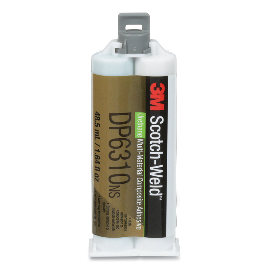 405-076308-86407 48.5 ml Duo-Pak, Scotch-Weld Multi-Material Composite Urethane Adhesive, DP6310NS - Green