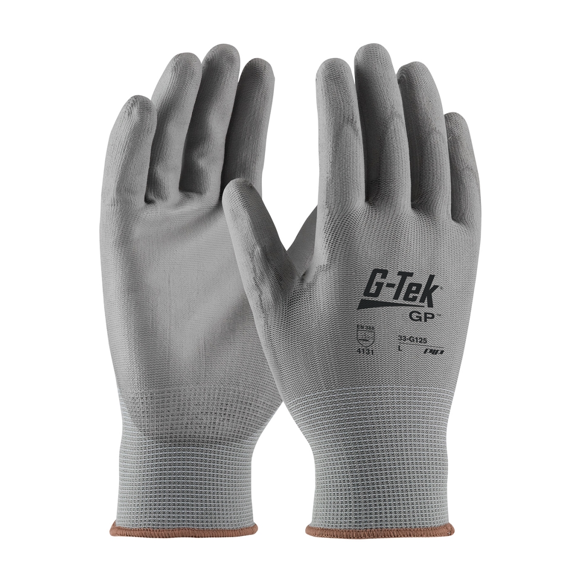 Protective Industrial Products G-Tek Gray Coated Nylon General Purpose Gloves 2XL 12 Pair - 33-G125/XXL