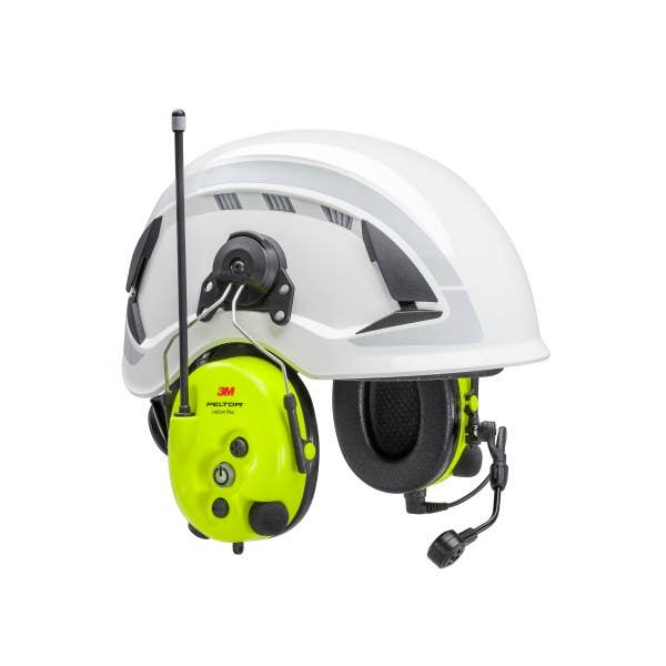711-MT73H7P3E4610NA Peltor LiteCom Plus Headset - Hard Hat Attached
