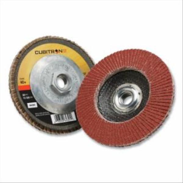 405-076308-64385 4 x 0.375 in. II Flap Disc 969F - 24 Arbor - T29, 13300 RPM - 40 Plus Grit