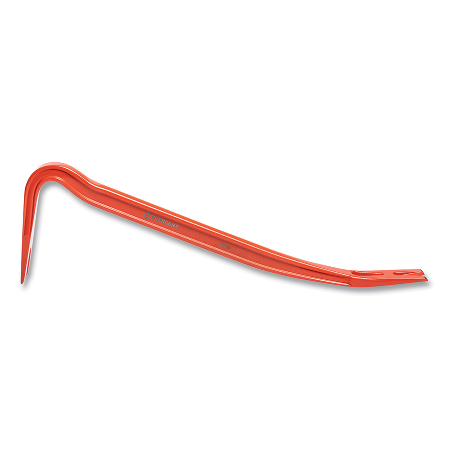 181-PB18 18 in. Angled Pry Gooseneck & Claw Wedge Wrecking Bar