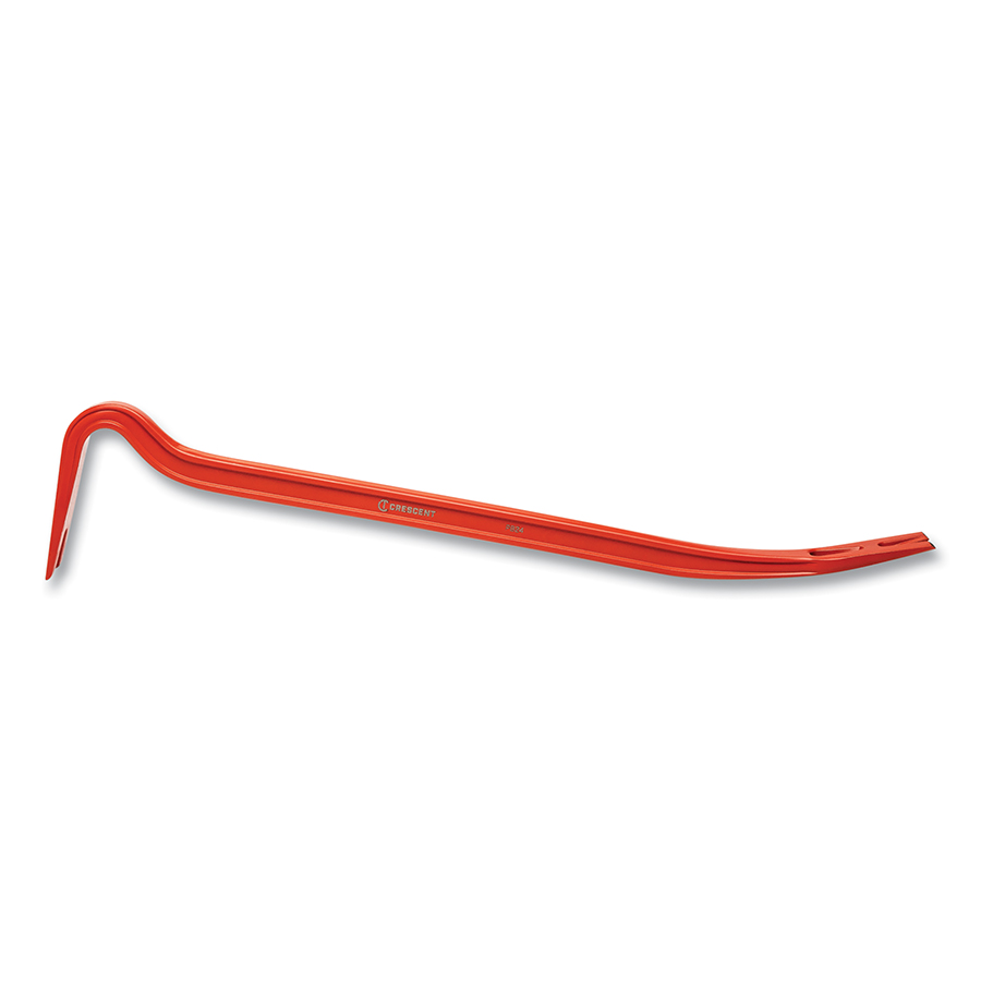 181-PB24 24 in. Angled Pry Gooseneck & Claw Wedge Wrecking Bar