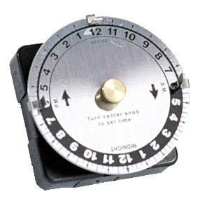 204 Clock With Dial And Clips