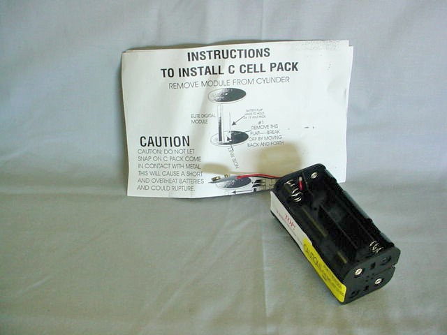 208 Optional C-Cell Battery Pack