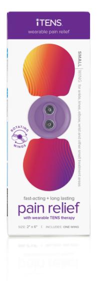 ITENSORGSMA Small Wings for Back & Shoulder Treatment, Orange