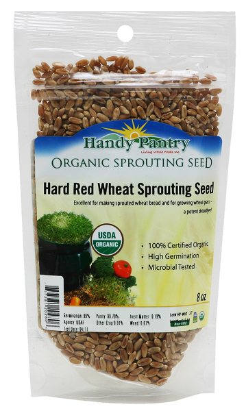 Picture of Handy Pantry W-8OZ 8 oz Red Winter Wheat Sprouting Seeds