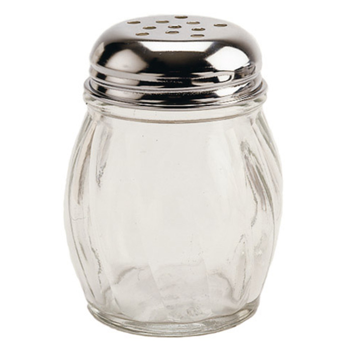 Picture of Crestware SHKR04SP 6 oz Swirl Cheese Shaker with Perforated Lid