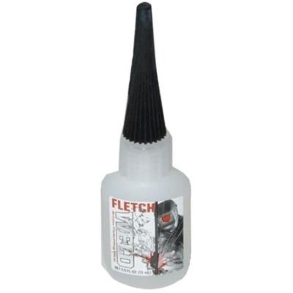 1501408 Fletch Weld Instant Glue, White - 1 oz Bulk