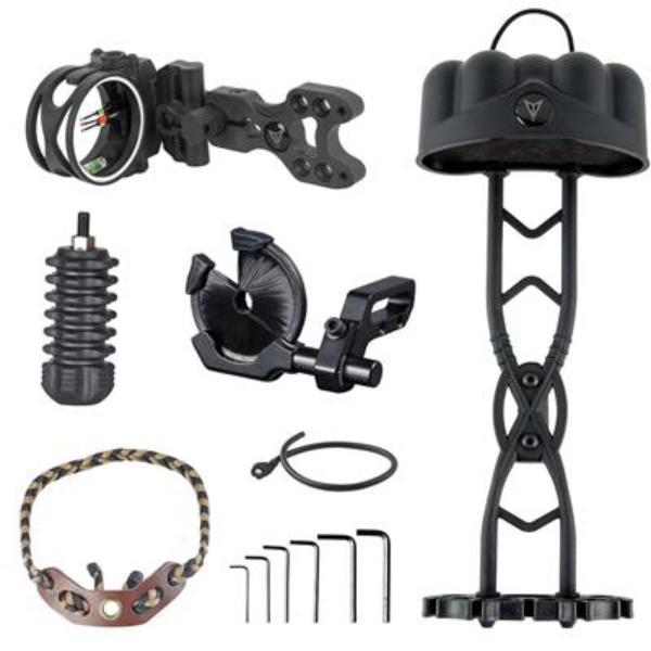 1501865 Accessory Package Next Level Bow, Black- 6 Piece