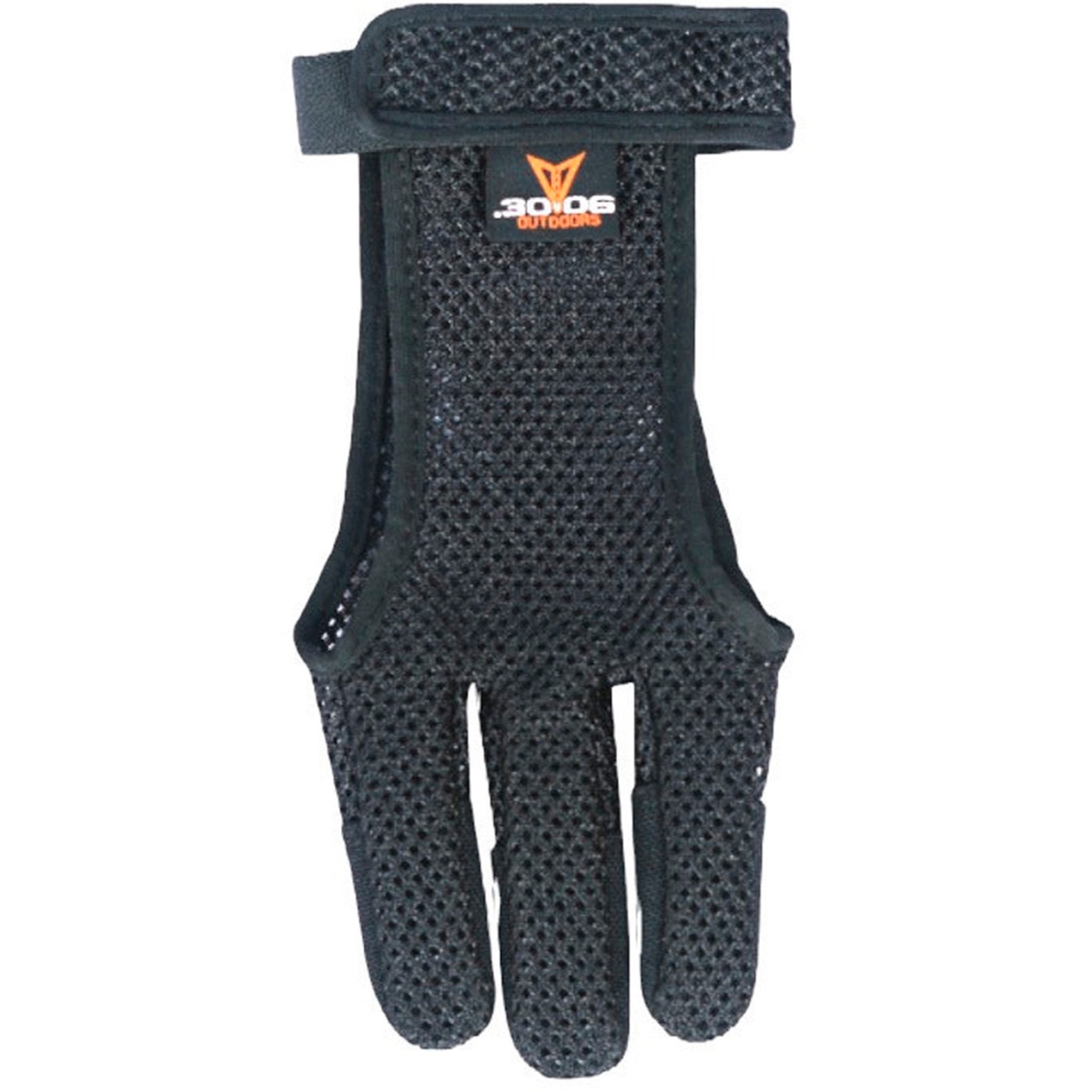1501859 Mesh 3 Finger Shooting Glove - Black - Small