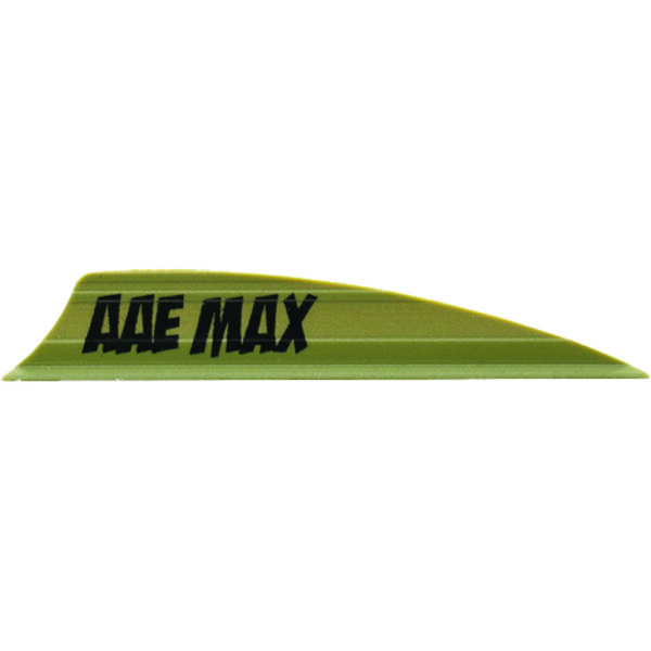1005650 Max 2.0 Shield Cut Vanes - OD Green - Pack of 50