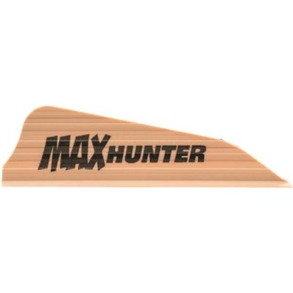 1005625 Max Hunter Vanes Sand Archery, Tan - Pack of 50